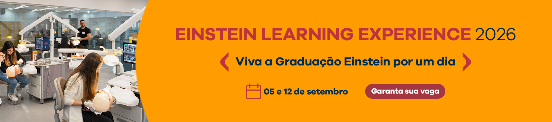 Einstein Learning Experience 2026 - Garanta sua vaga